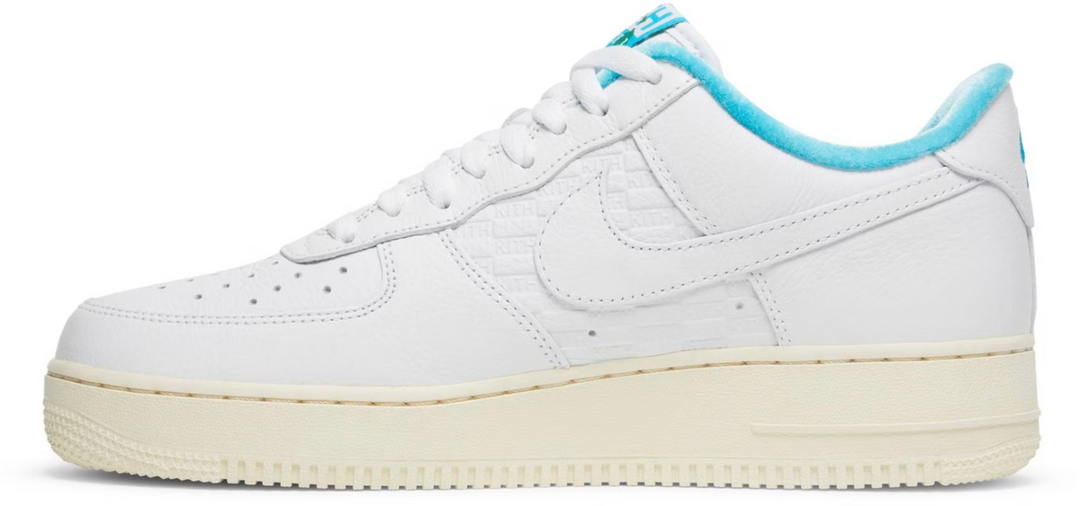 DC9555-100 KITH Ã Nike Air Force 1 Low Hawaii Blue Lagoon (Men's)