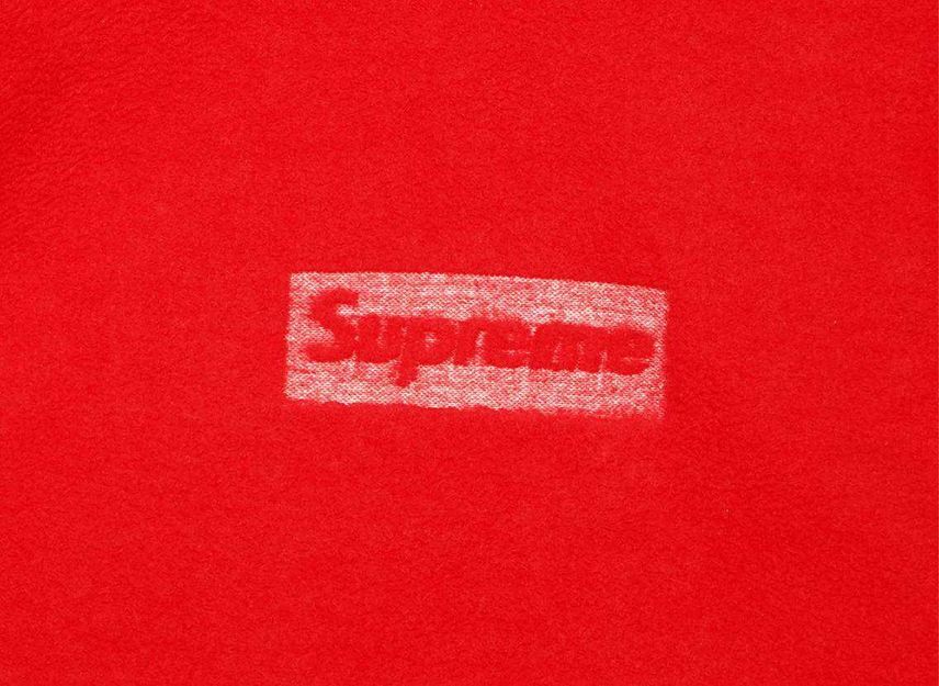 Supreme Inside Out Box Logo Hooded Sweatshirt Red