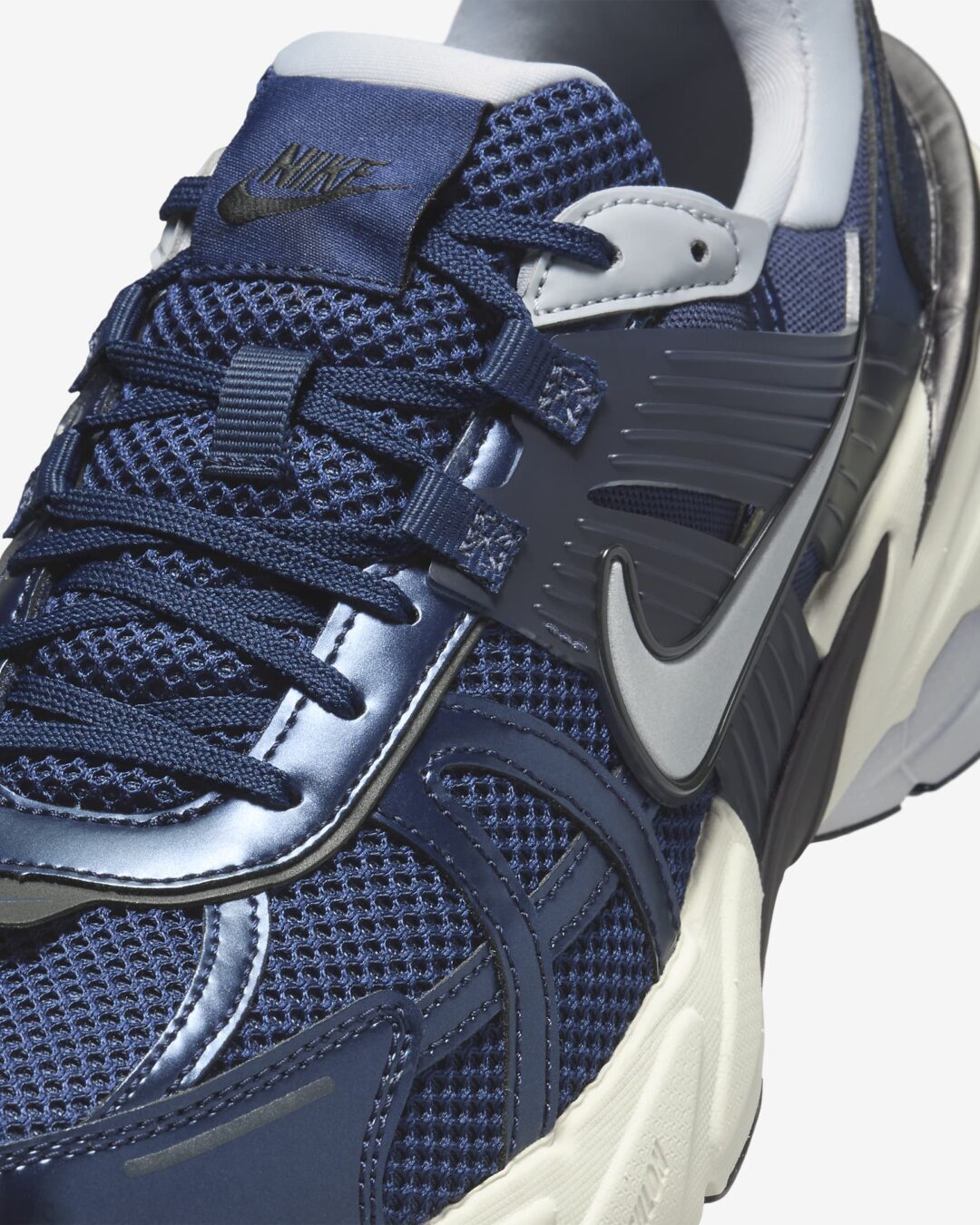HJ4497-400 Nike V2K Run Obsidian Thunder Blue Wolf Grey (Women's)