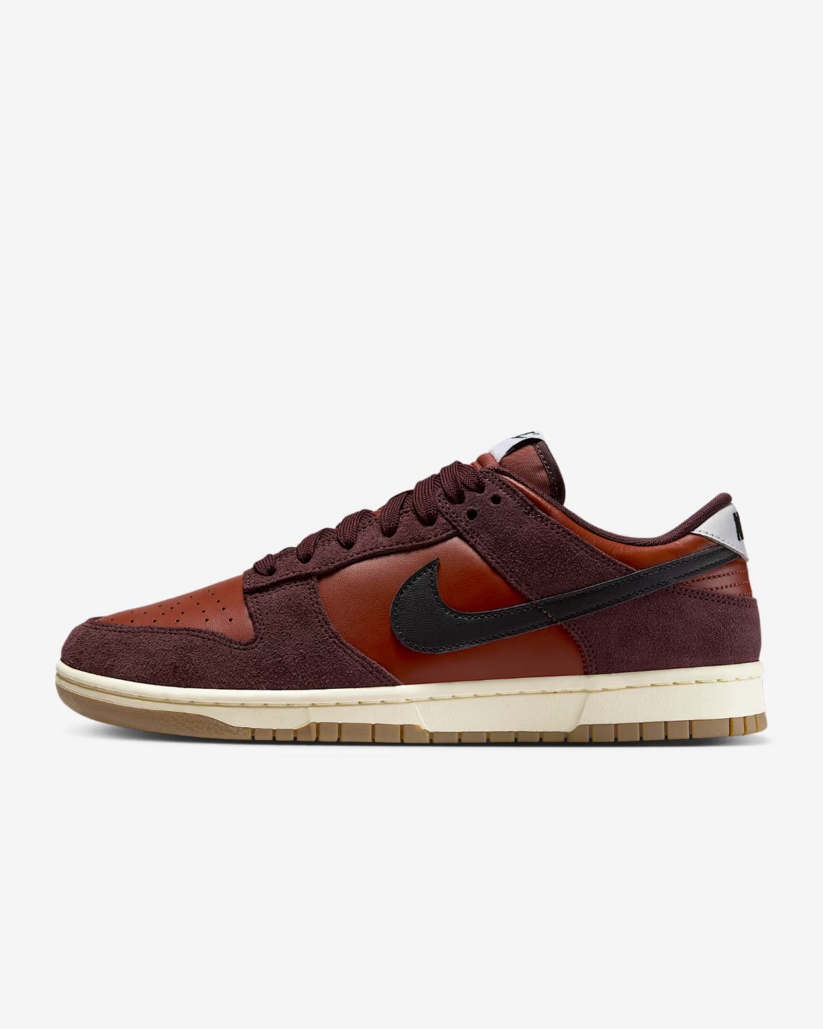 IB6399-600 Nike Dunk Low Mars Stone Black Burgundy Crush (Men's)