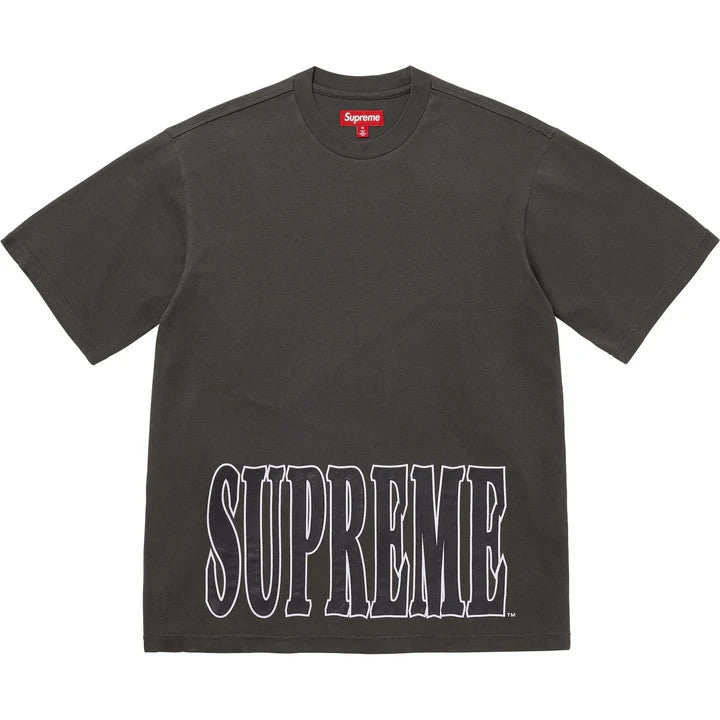 Supreme Cracked Stretch S/S Top Black