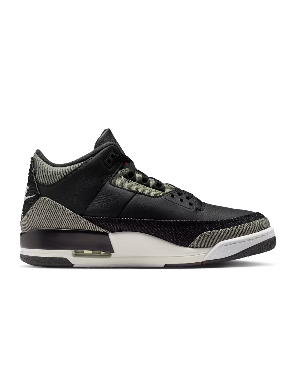 IR0914-400 Levi's Nike Air Jordan 3 Retro SP Black and White (LEVI'S Tab) (Men's