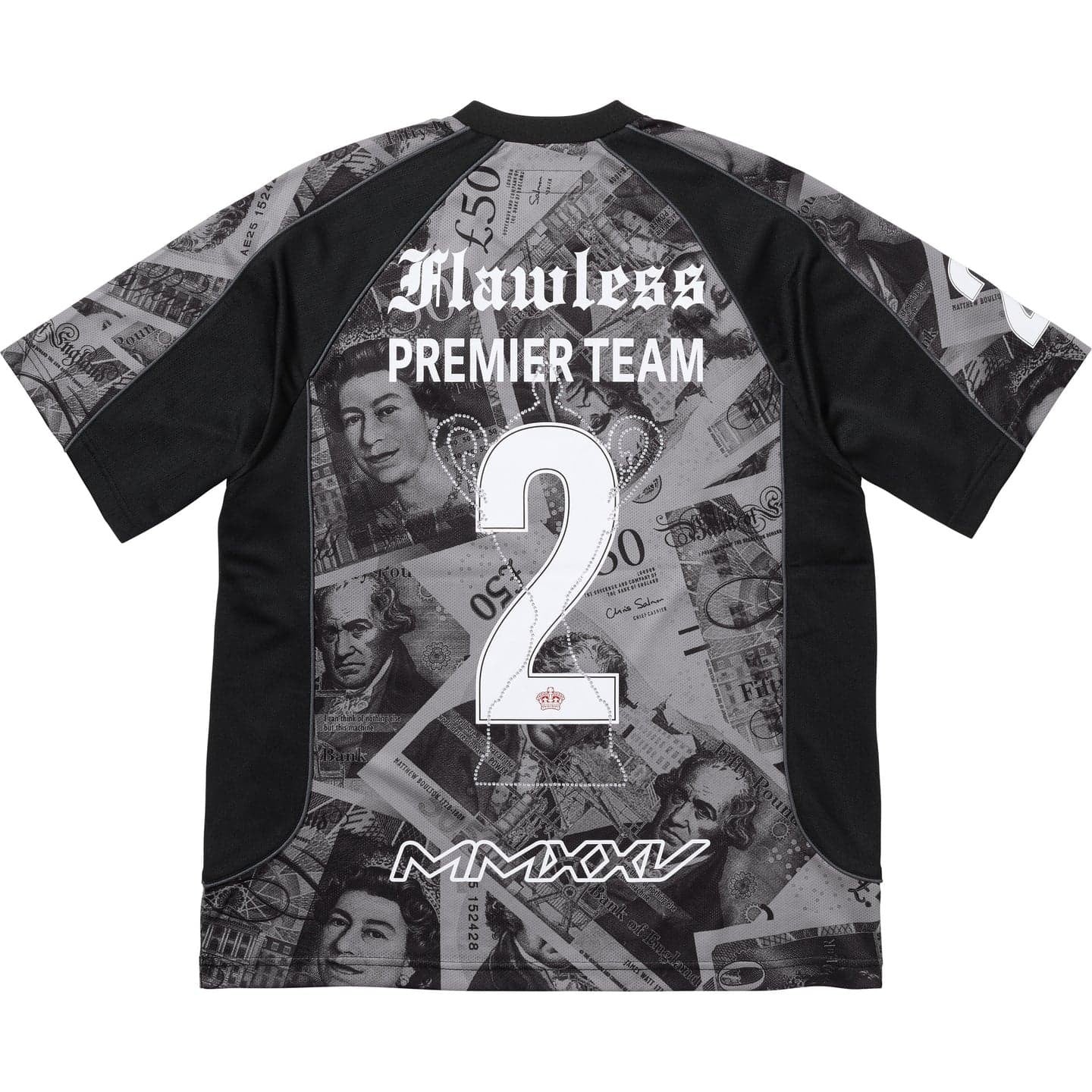 Supreme Pounds Soccer Jersey Black