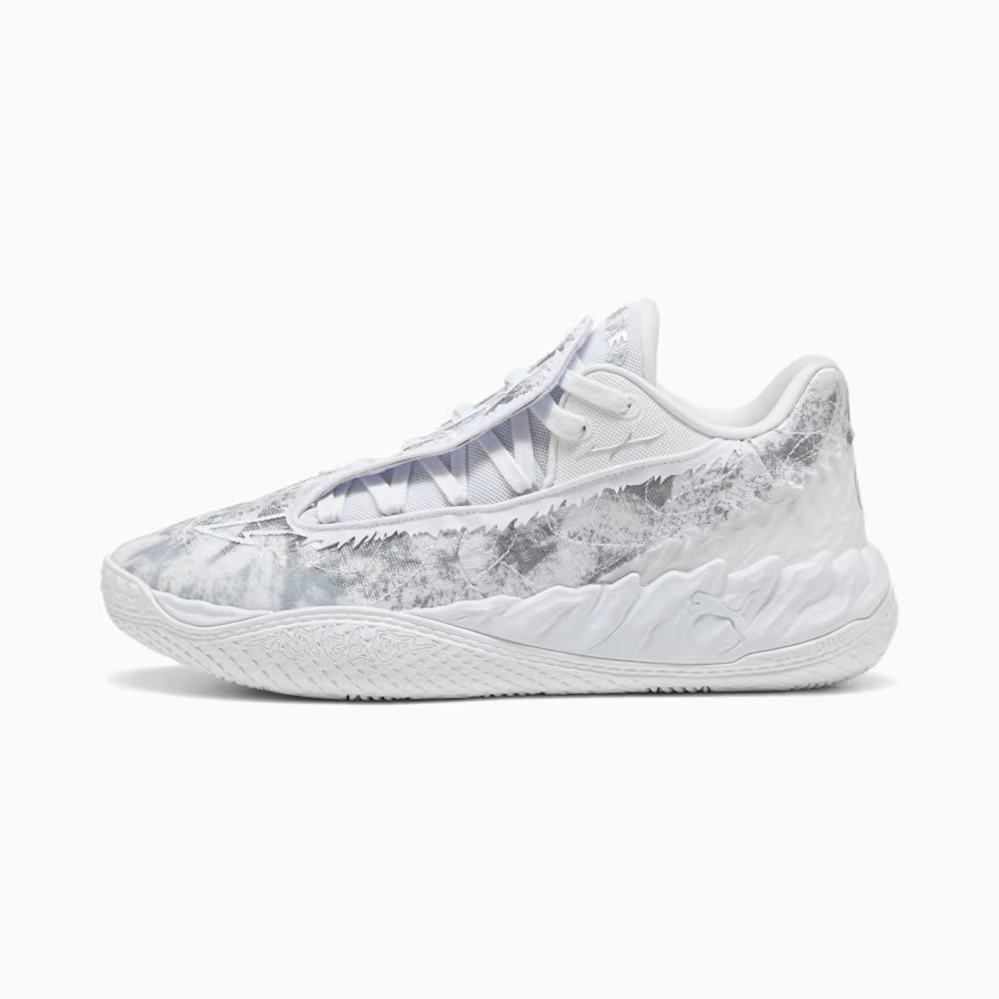 313266-02 Puma MB05 Lo Team Bank "White" (Men's)