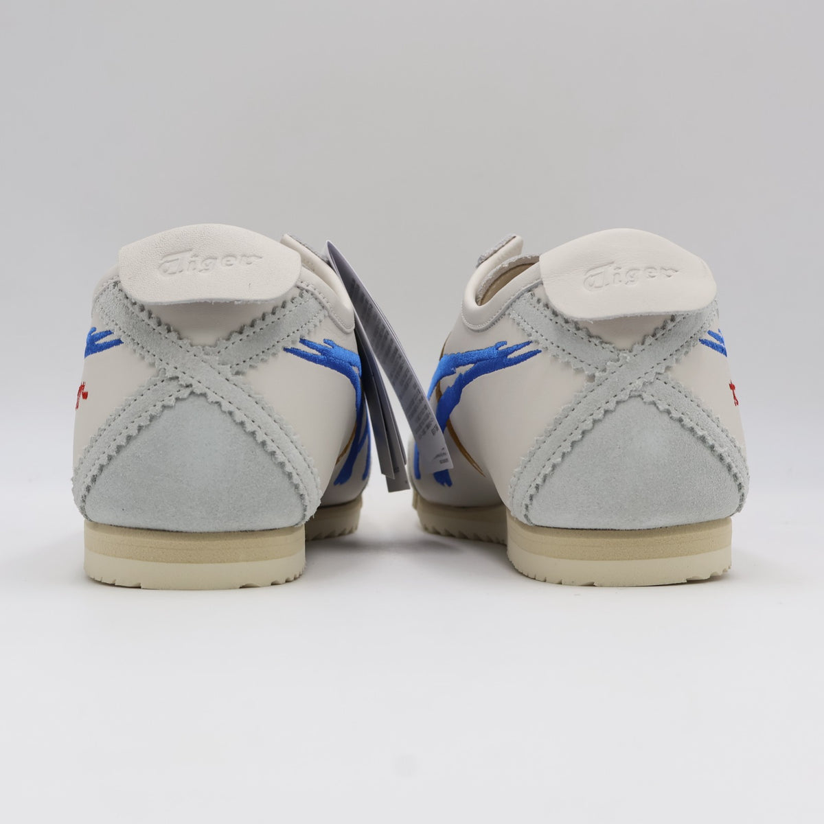 1181A119-101 Onitsuka Tiger Mexico 66 Deluxe White Directoire Blue (Men's)