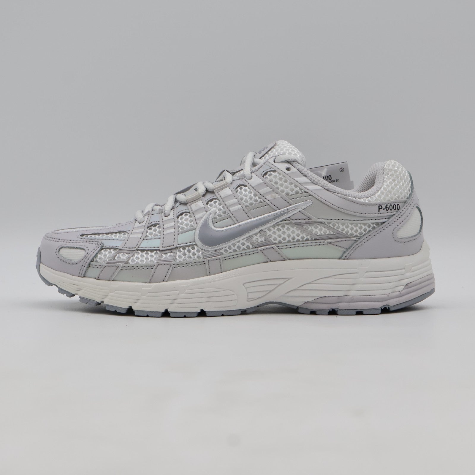 IF1756-100 Nike P-6000 SE Shoes Summit White Vast Grey Wolf Grey (Women's)