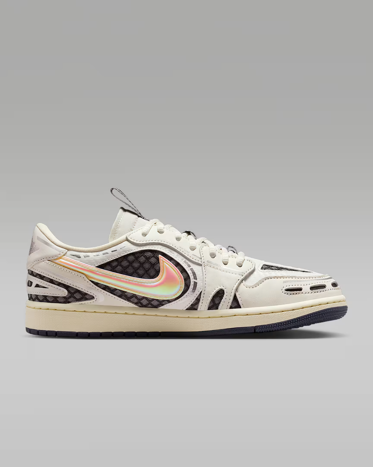 HQ2186-100 Air Jordan 1 Low Method of Make Sail Coconut Milk Anthraci (Women's)