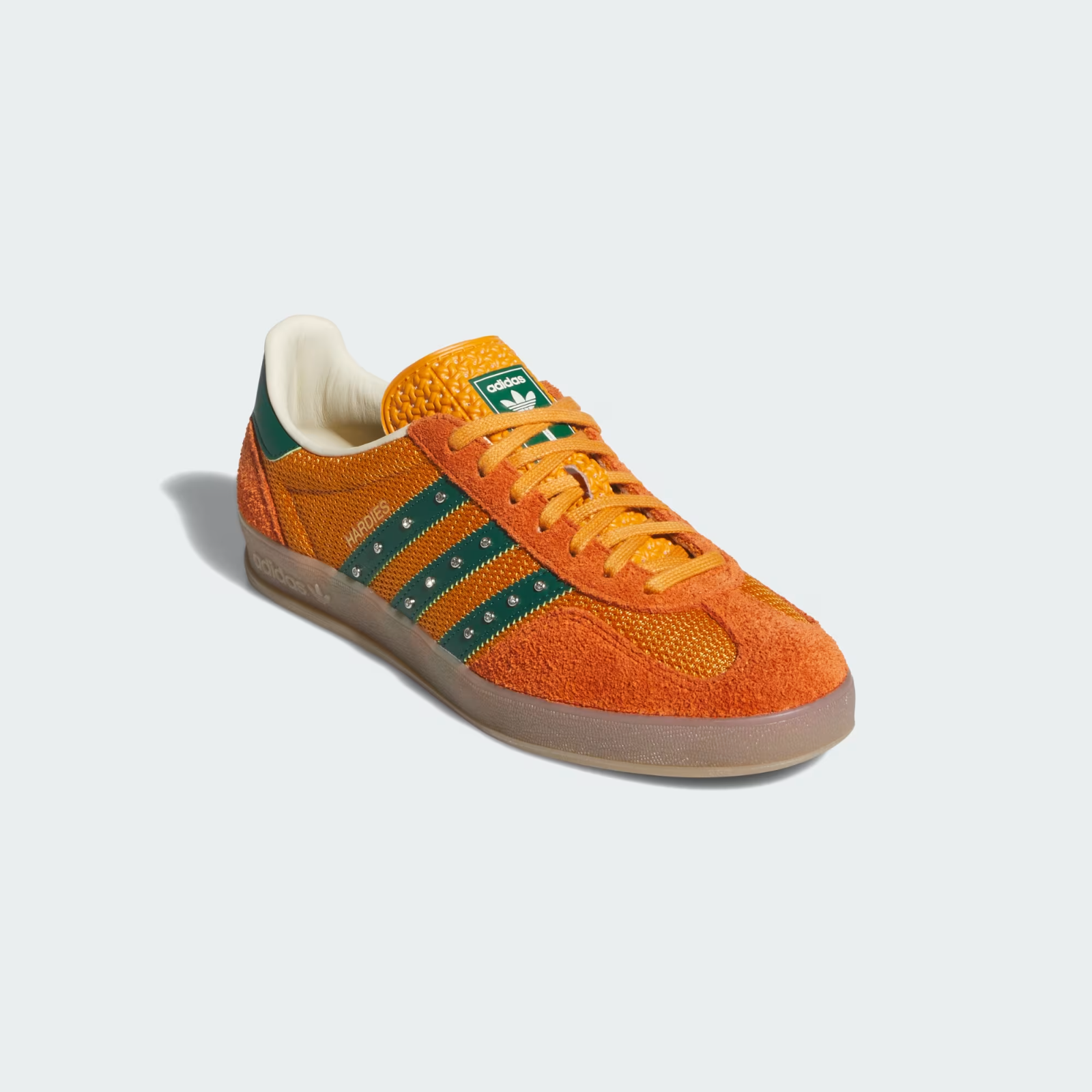 KI7011 Hardies adidas Gazelle Rust Orange Green (Men's)