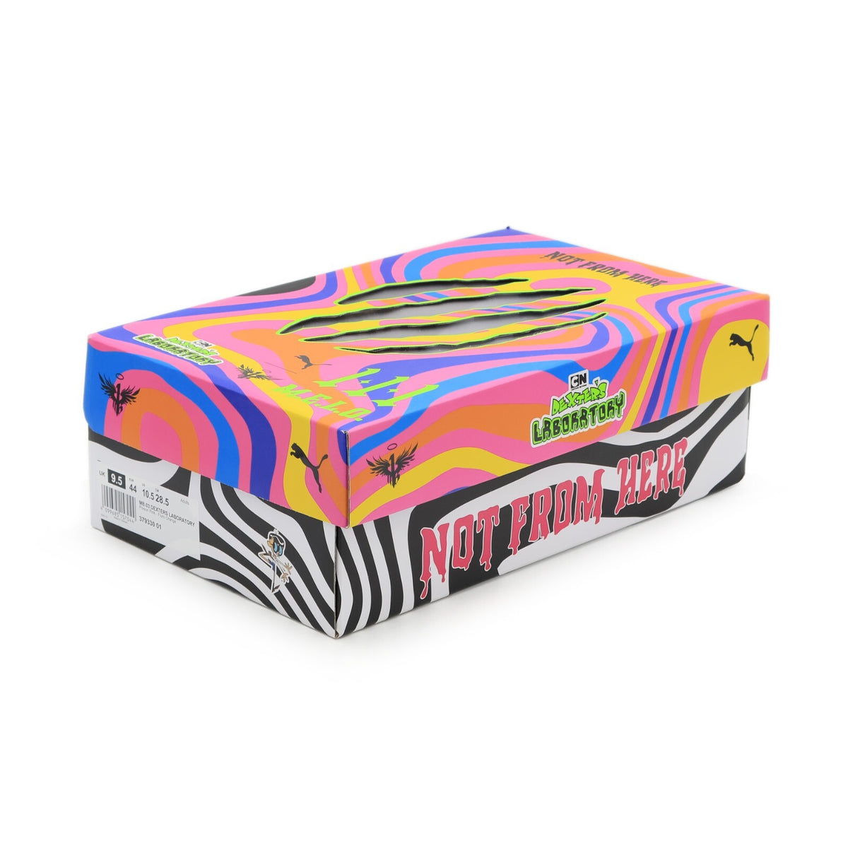 379330-01 Dexterâs Laboratory Puma MB.03 Poison Pink Fluro Orange Pes (Men's)