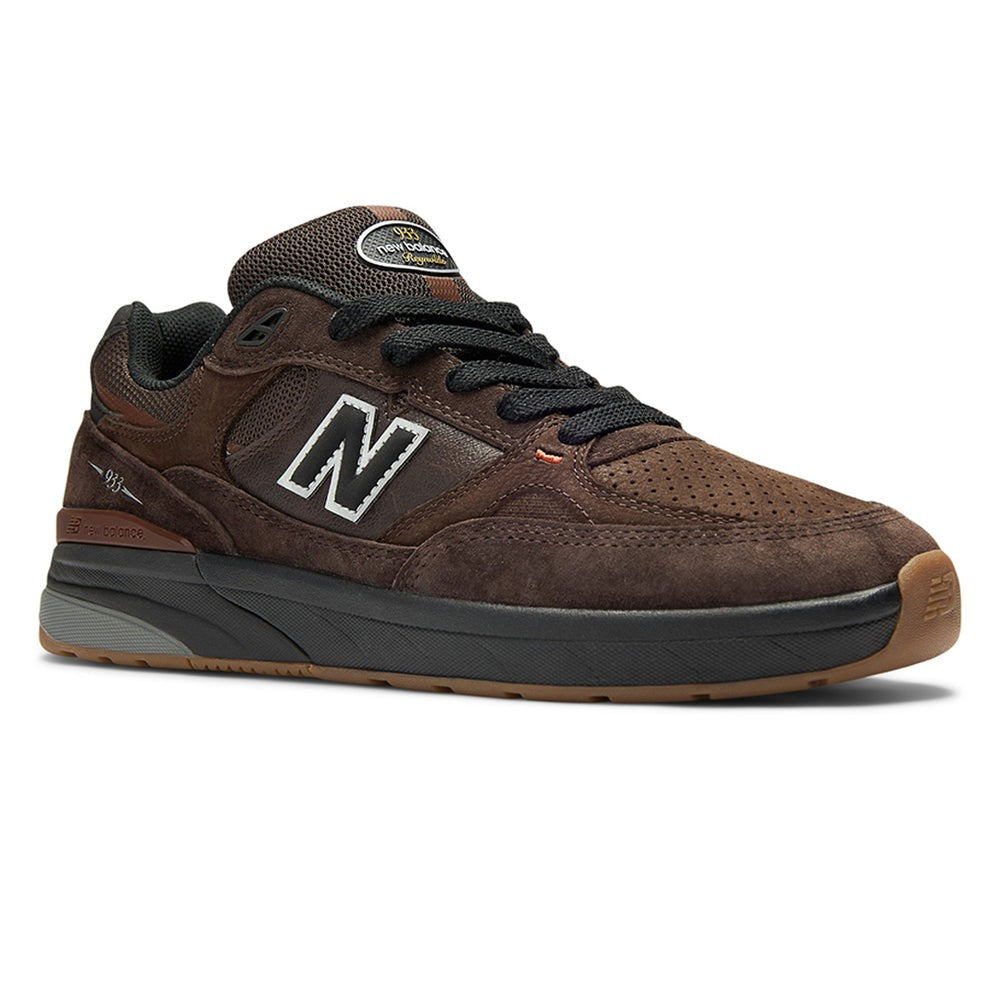 NM933BAR Andrew Reynolds New Balance NB Numeric 933 Brown Black(Men's)