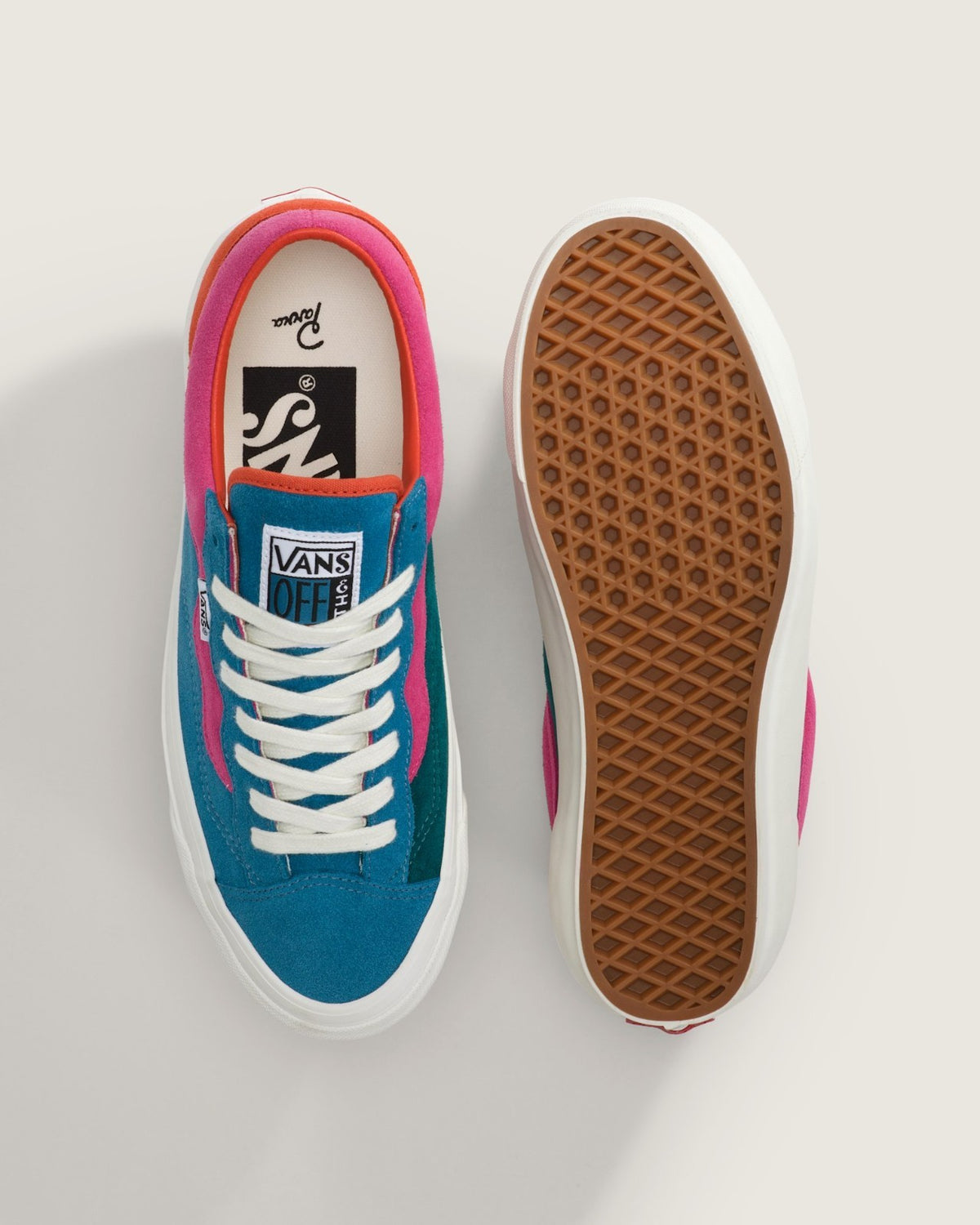 VN000Y11HFC Parra OTW by Vans Old Skool 36 Midnight Carmine (Men's)