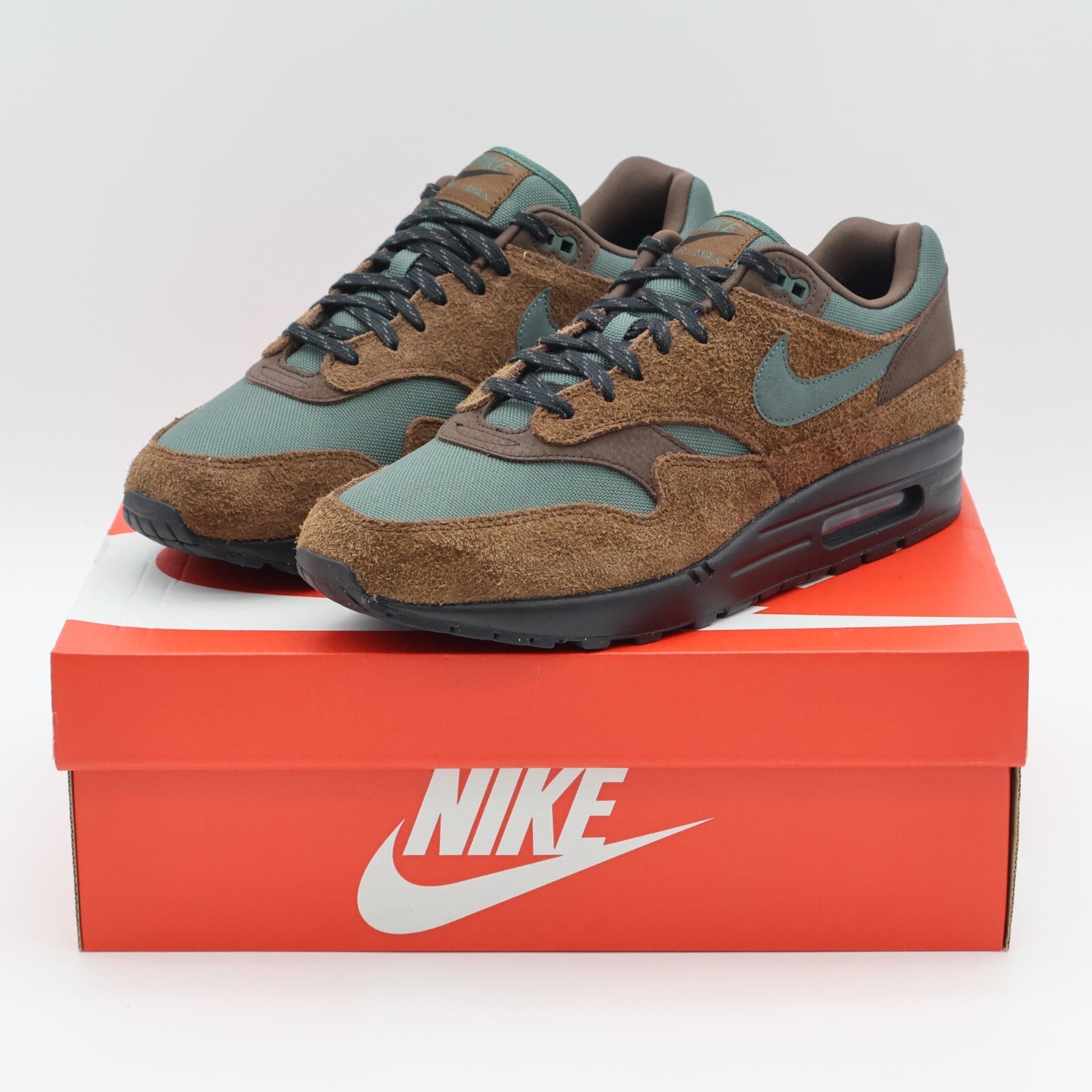 FZ3590-259 Nike Air Max 1 Beef & Broccoli Light Chocolate Outdoor Green (Men's)