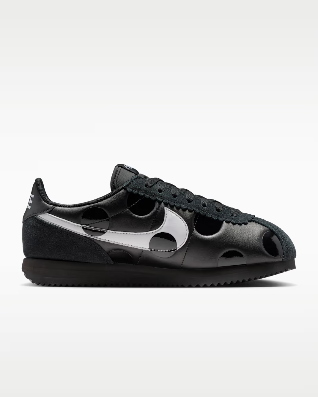 IR1332-001 Nike Women's Cortez "Polka Dot/Black/White"