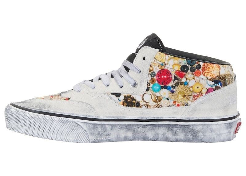 VN00112HNTR Supreme Ã Mike Kelley Ã Vans Half Cab "White" (26SS Week8)