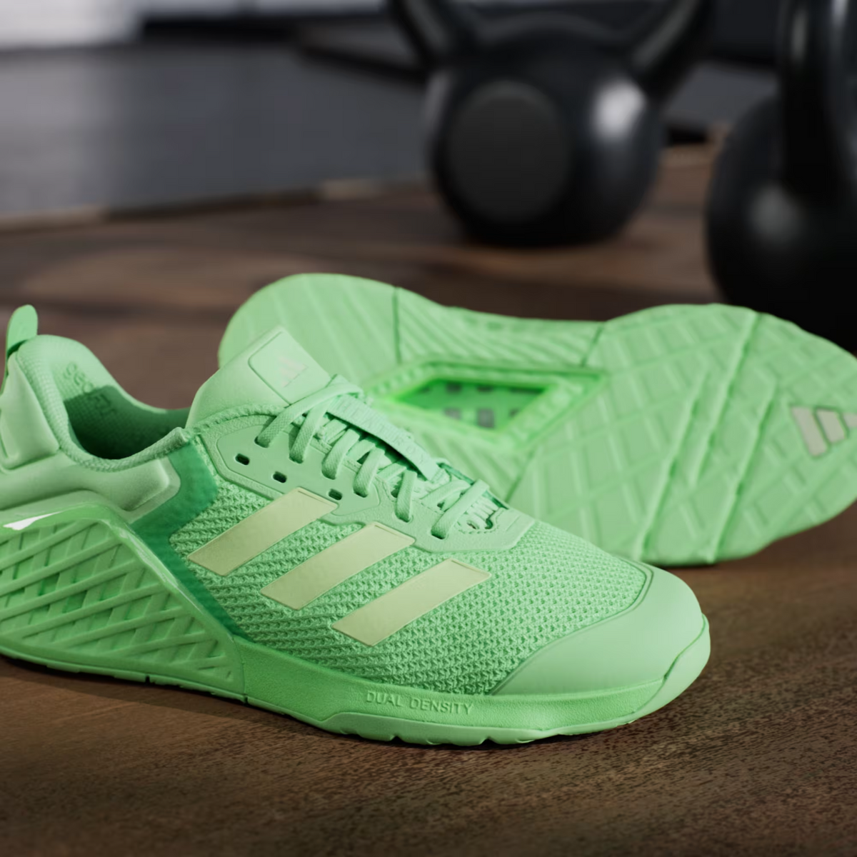JR1676 adidas Dropset 3 Lime Burst Semi Green Spark (Women's)
