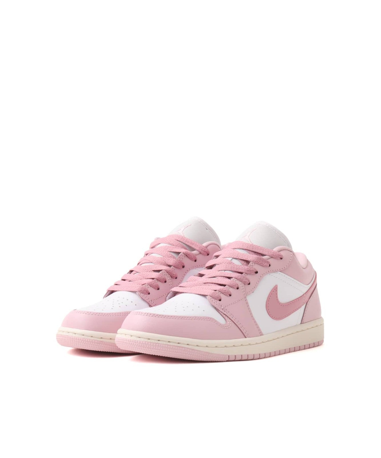 DC0774-607 Nike Women's Air Jordan 1 Low Iced Carmine Elemental Pink
