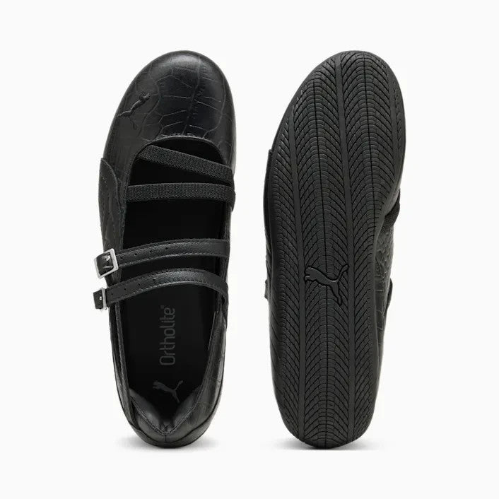 405327-01 Puma SPEEDCAT BALLET CROC WNS "PUMA BLACK-C.DARKGRAY"