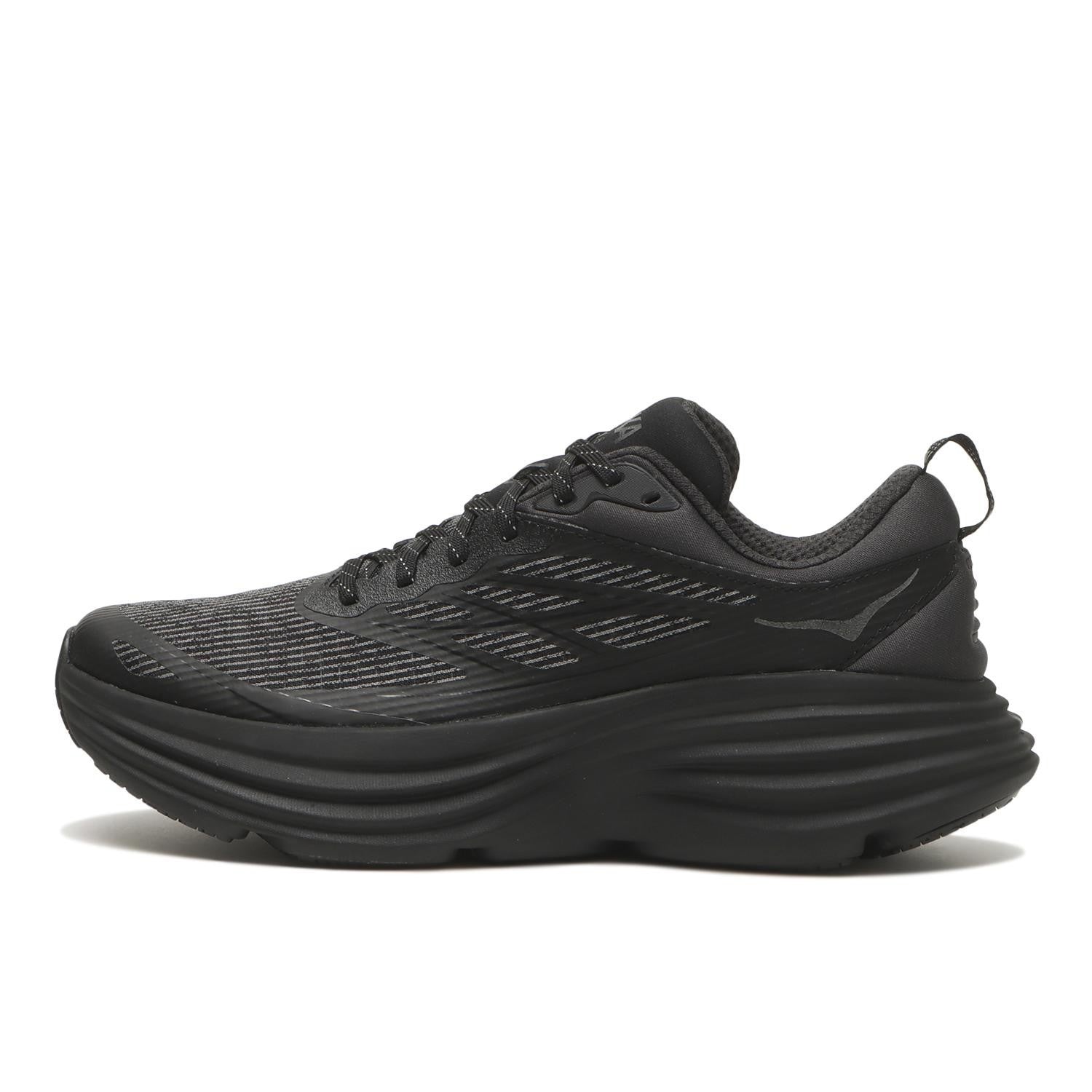 1155391-BBLC Hoka Bondi 8 TS Caged Black (Men's)
