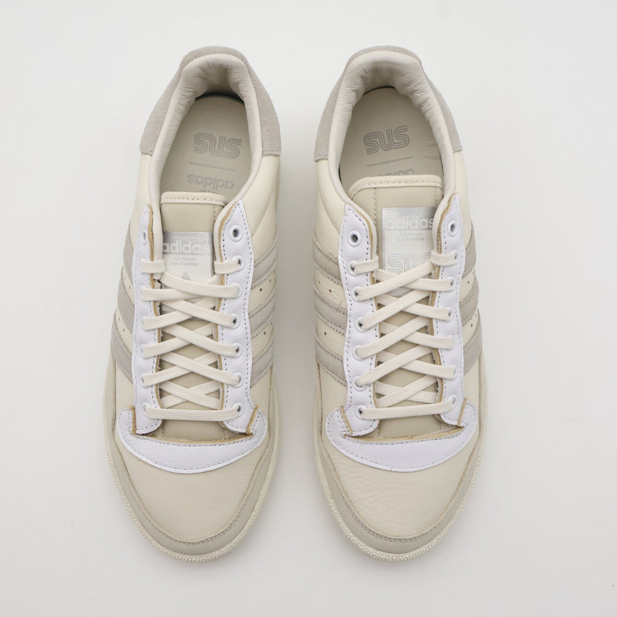 ID2878 SNS adidas Originals HRLM Core White Off White Alumina (Men's)