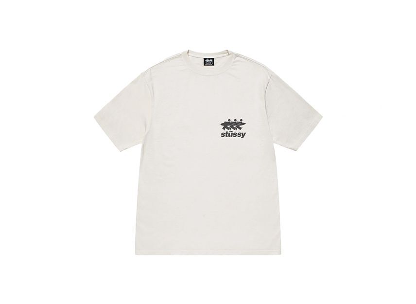 Stussy Surfwalk Tee Pigment Dyed Natural