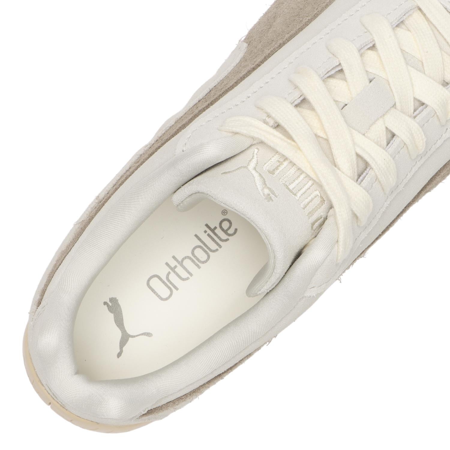 403619-01 Puma Speedcat Elevated Warm White Ice Coffee (Women's)
