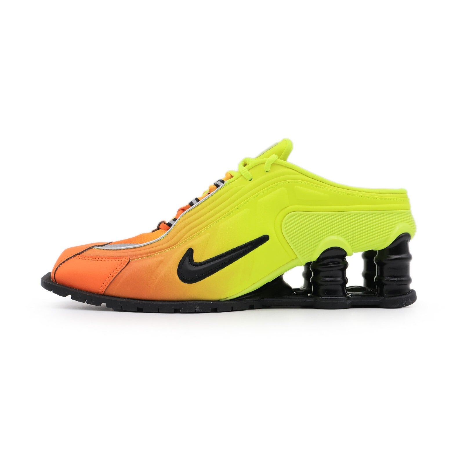 DQ2401-800 Martine Rose Nike Shox MR4 Safety Orange Metallic Silver (Women's)