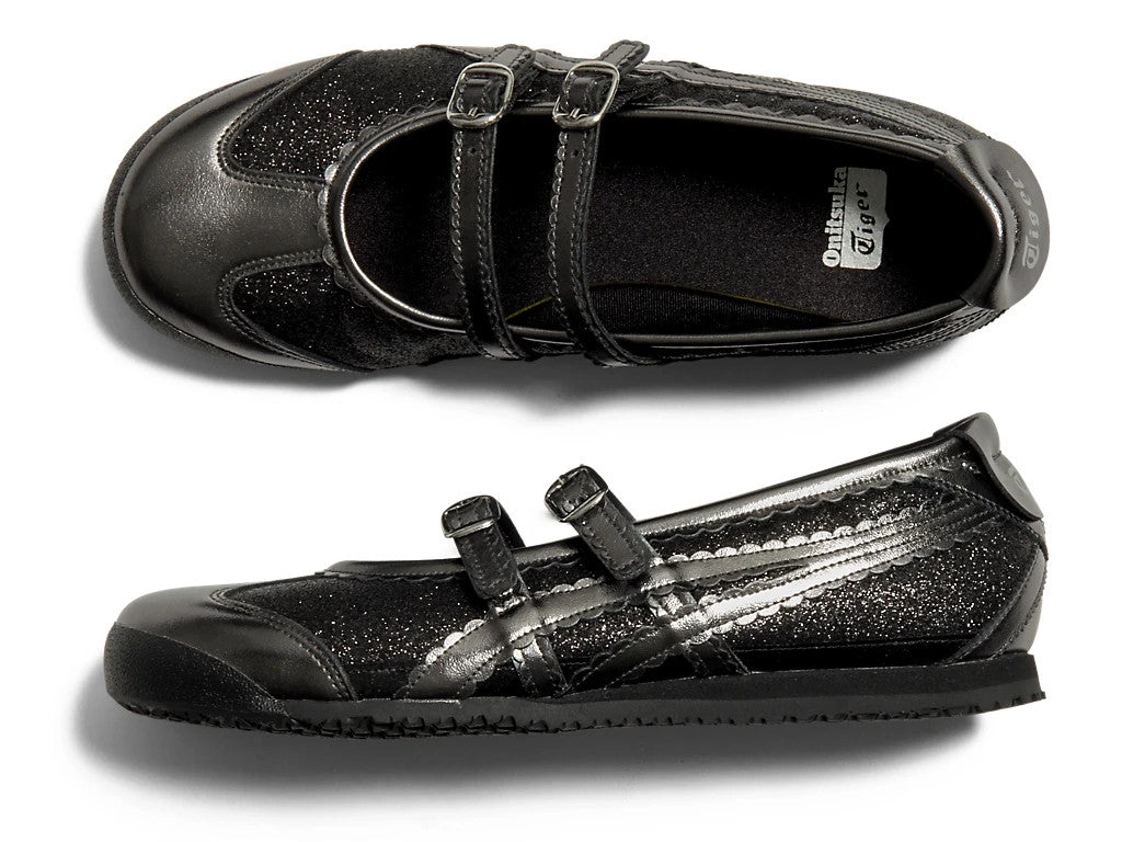 1182A677-001 Onitsuka Tiger MEXICO 66 TGRS BLACK GUNMETAL (Women's)