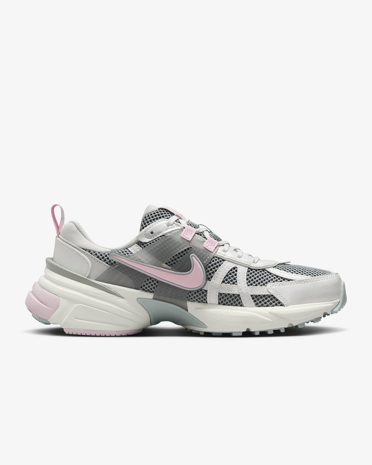HQ4046-001 Nike V2K Run Light Pumice Photon Dust Metallic Summit White (Women's)
