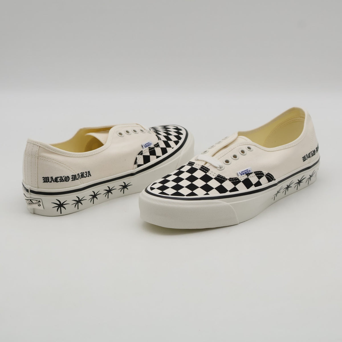 VN000D9NCKB WACKO MARIA Ã Vans Premium Authentic Checkerboard Snow White (Men's)