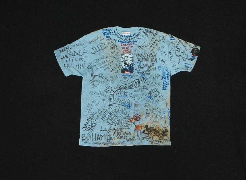 Supreme 30th Anniversary First Tee Black