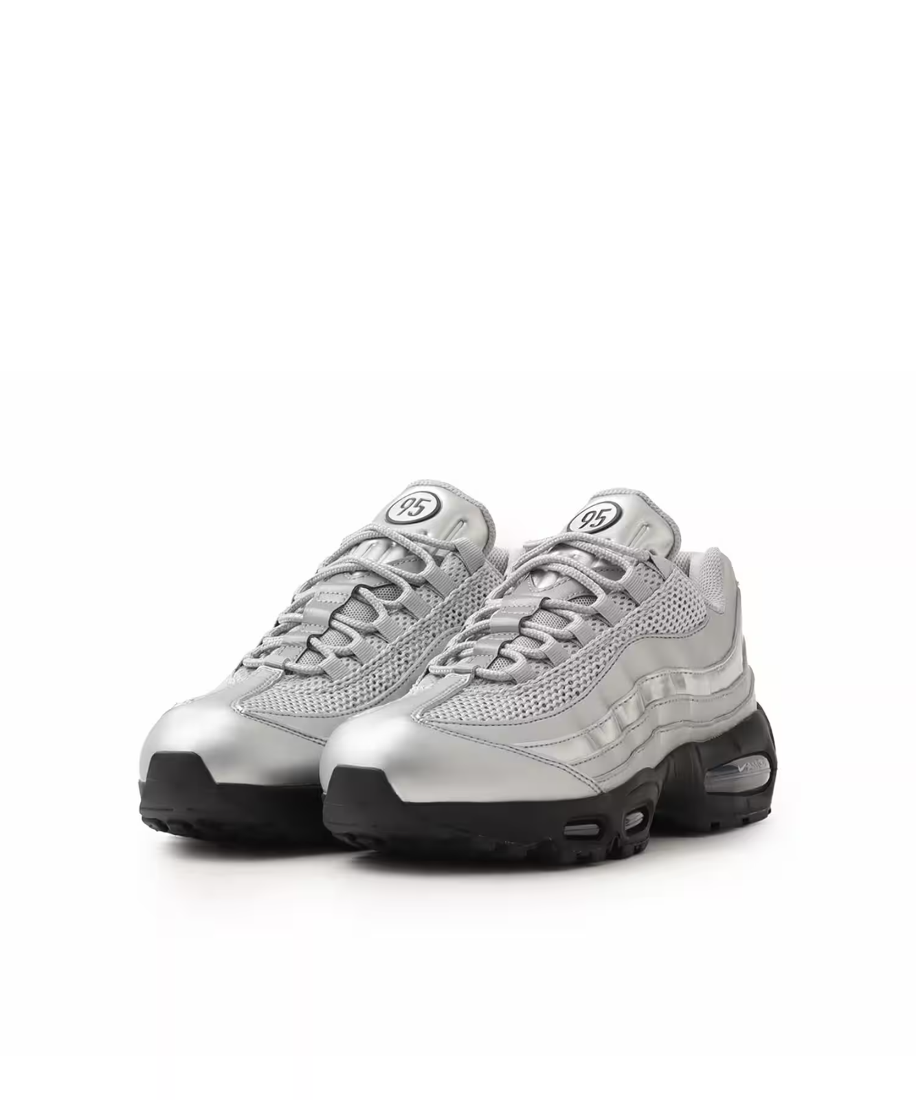 IB6830-002 Nike Air Max 95 Big Bubble SE Total 90 Pack Metallic Silver (Men's)
