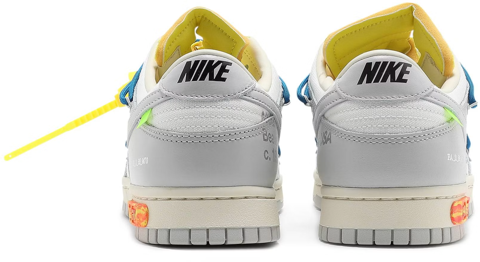 DM1602-112 Off-White Ã Nike Dunk Low 1 of 50 "Lot.10" (Men's)