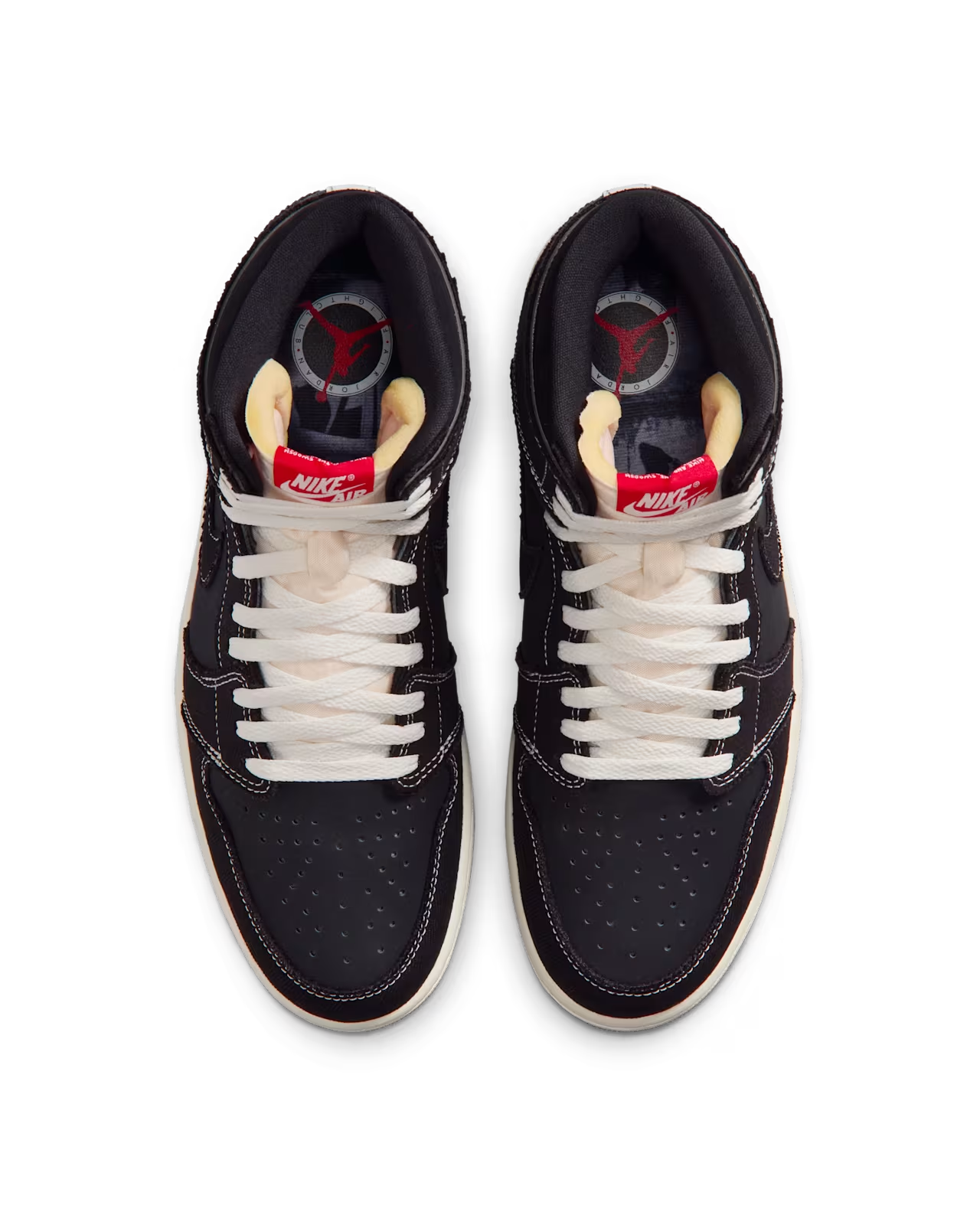 II9811-001 Nike Air Jordan 1 High OG Flight Club "Black/Sail"