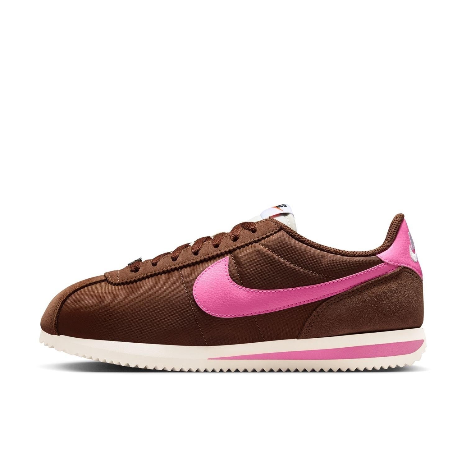 DZ2795-203 Nike CORTEZ FAUNA BROWN/PINK SPELL-SAIL-WHITE (Women's)