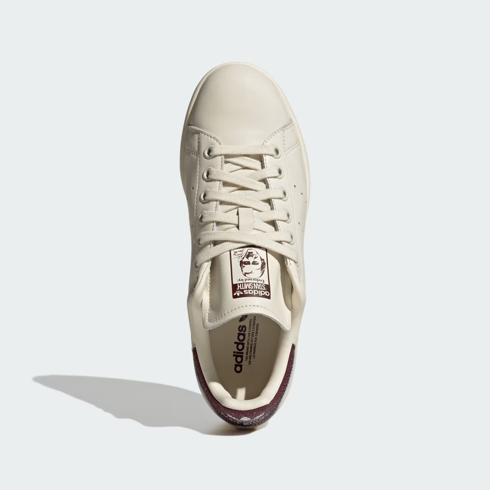 LC0524 adidas Stan Smith "Off White/Maroon" (Men's)