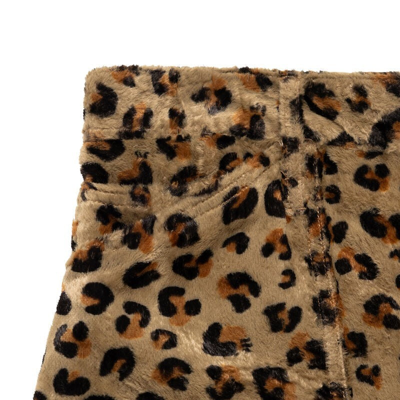 HUMAN MADE Leopard Shorts Beige