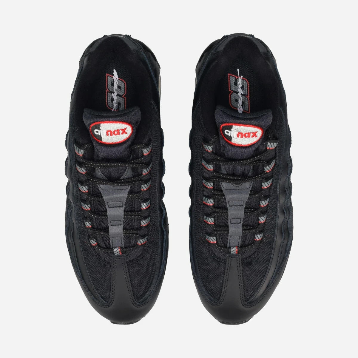 IH1228-003 Nike Air Max 95 Big Bubble Racing Pack Black Red (Men's)