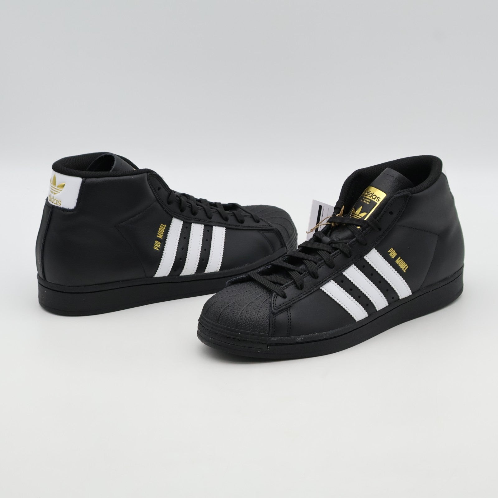 IE6593 adidas Originals Pro Model ADV Core Black Footwear White Gold  (Men's)