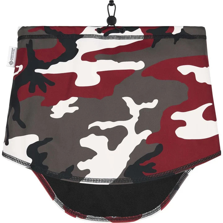 Supreme Windstopper Neck Gaiter Red Camo