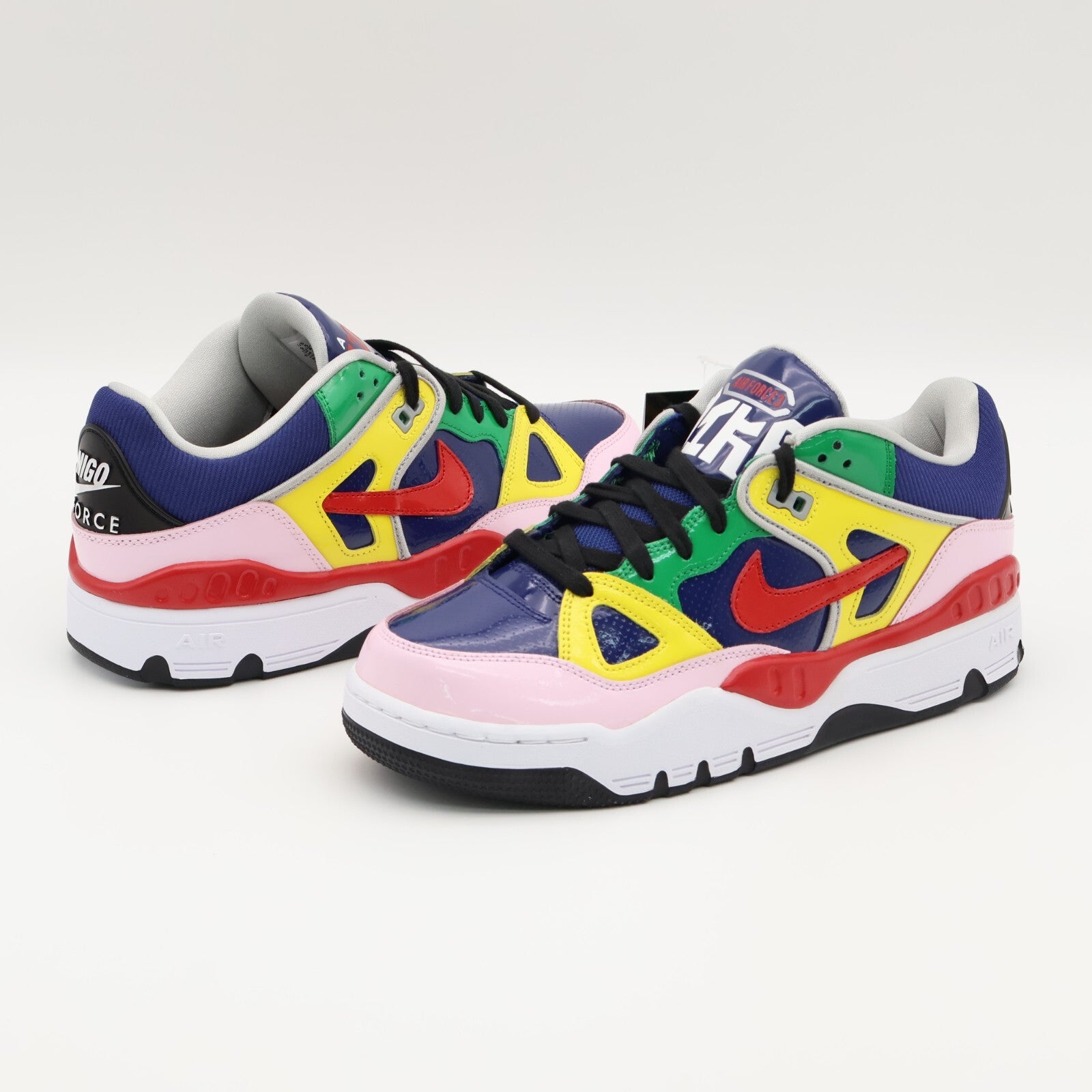 HQ1458-400 NIGO Nike Air Force 3 Low SP Navy Heel Logo NIGO (Men's)