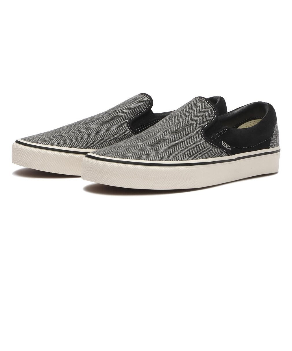 714556-0001 Vans Slip-On "Black" (V98CF TWEED) (Men's)