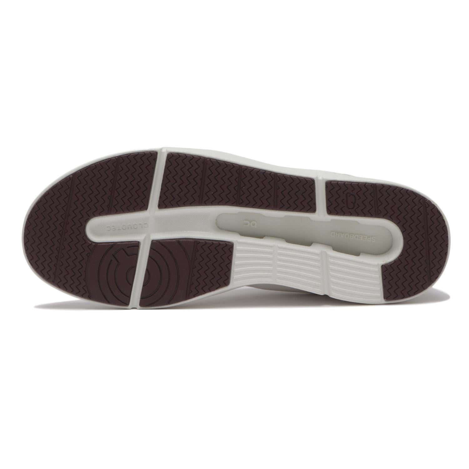 3WG10404758 On THE ROGER Centre Court Ivory Maroon (Women's)
