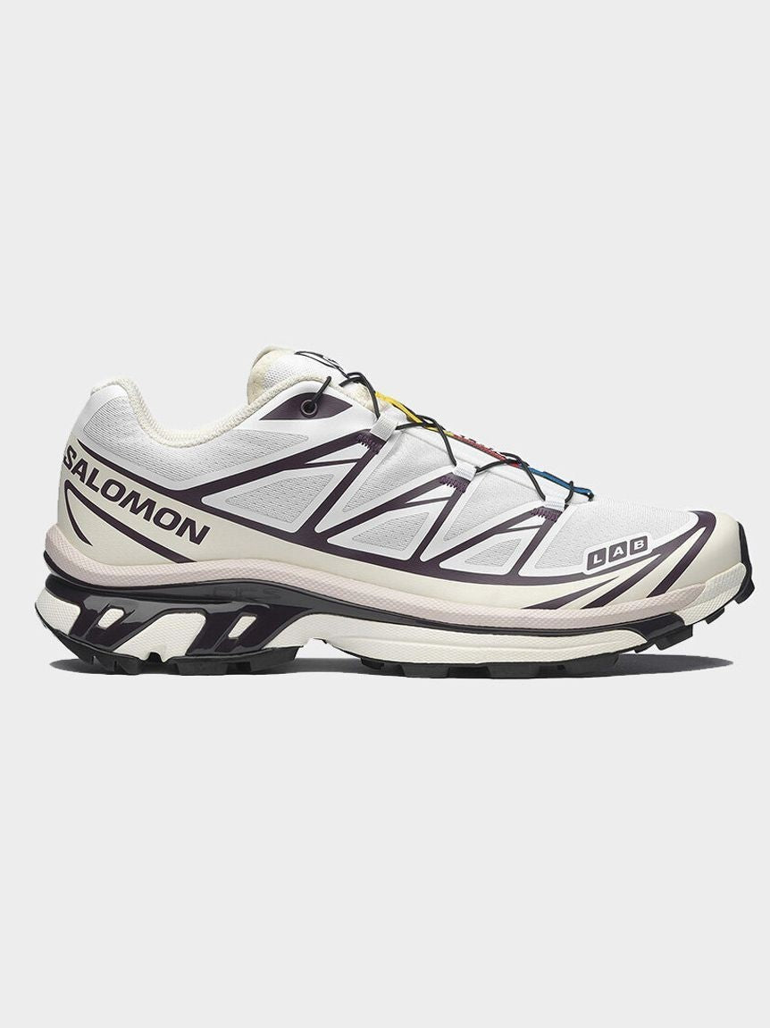 L47864600 Salomon XT-6 White Vanilla Ice Plum Perfect (Men's)