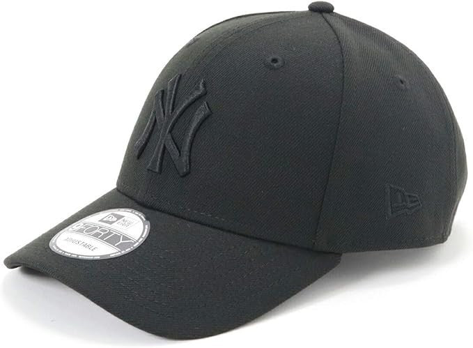 NEW ERA LA NYY 940 9FORTY League Basic Cap NY Black Black
