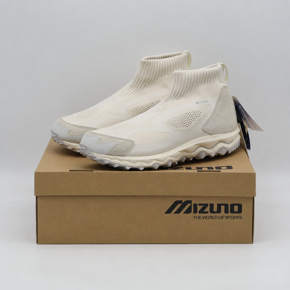 D1GD245501 nonnative Ã Mizuno Wave Mujin TL Mid GORE-TEX Off White (Men's)