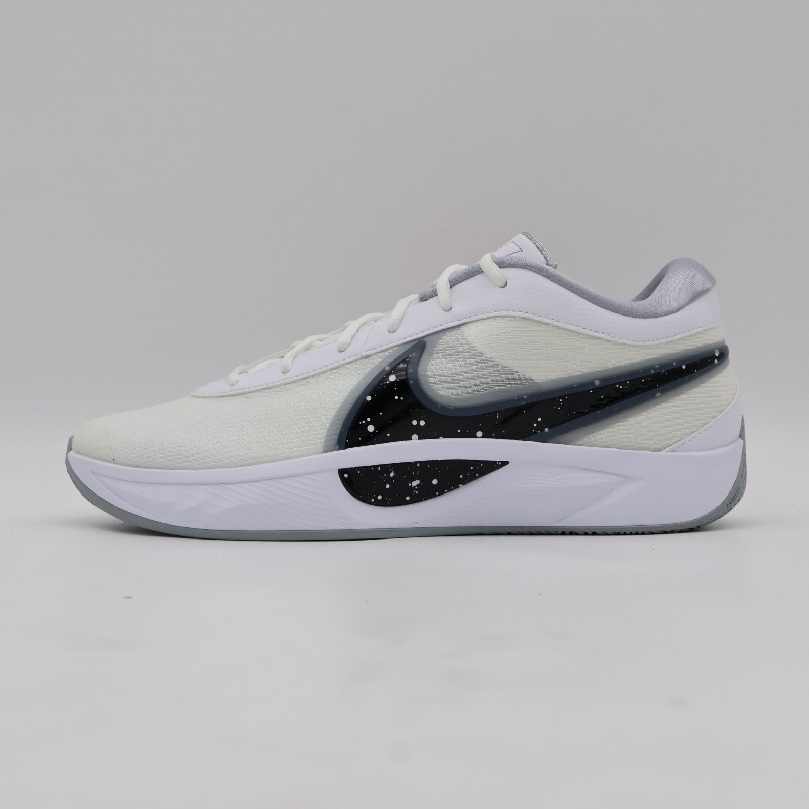 FJ7807-102 Nike Giannis Freak 6 White Black Wolf Grey (Men's)