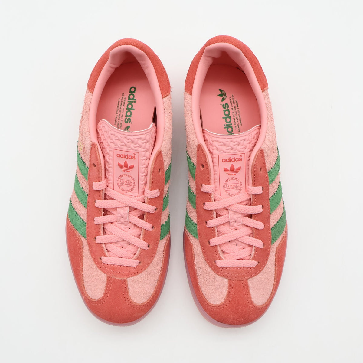 IG6782 adidas Originals Gazelle Indoor Semi Pink Spark Preloved Green (Women's)