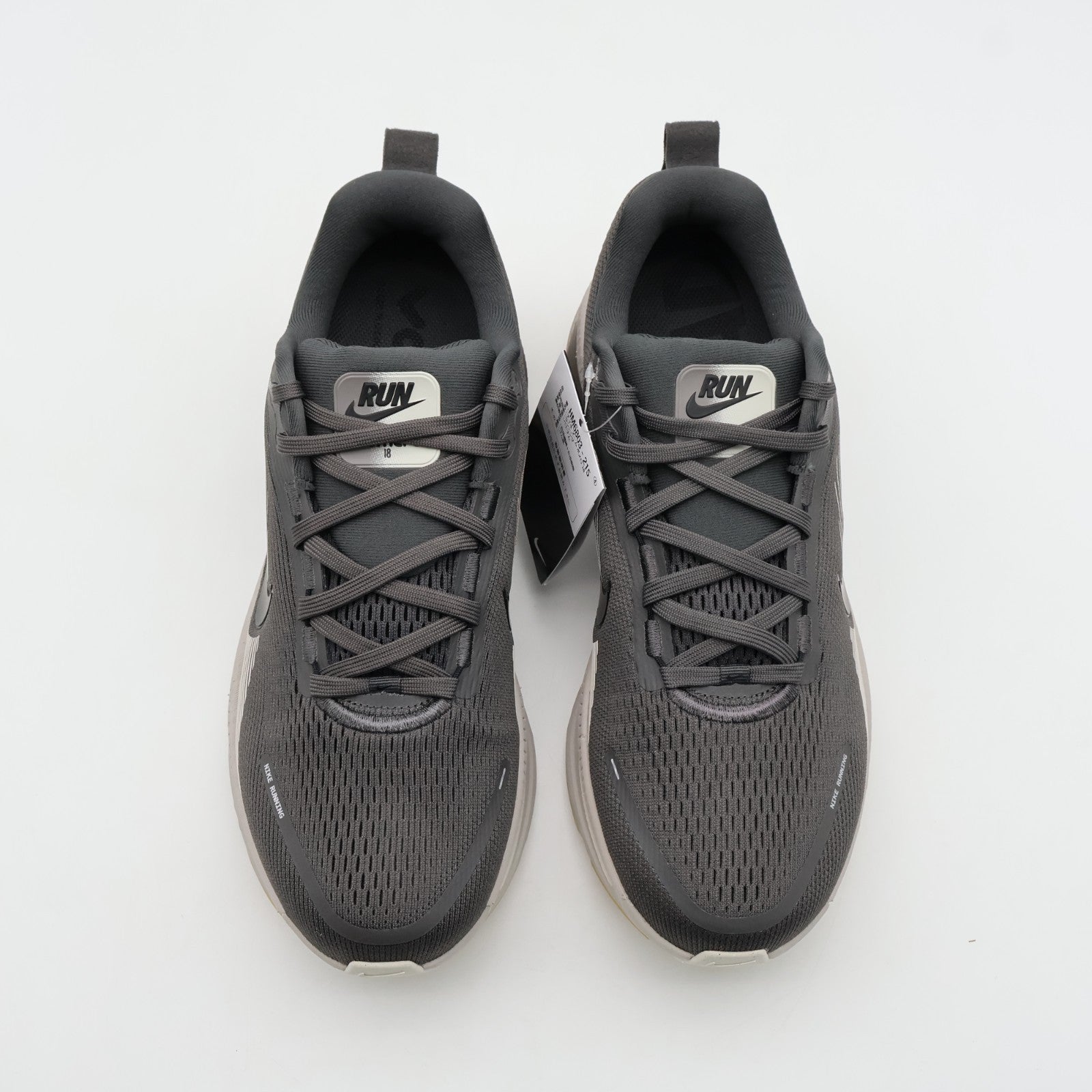 HM6803-215 Nike Vomero 18 Medium Ash College Grey Pale Ivory Black (Men's)