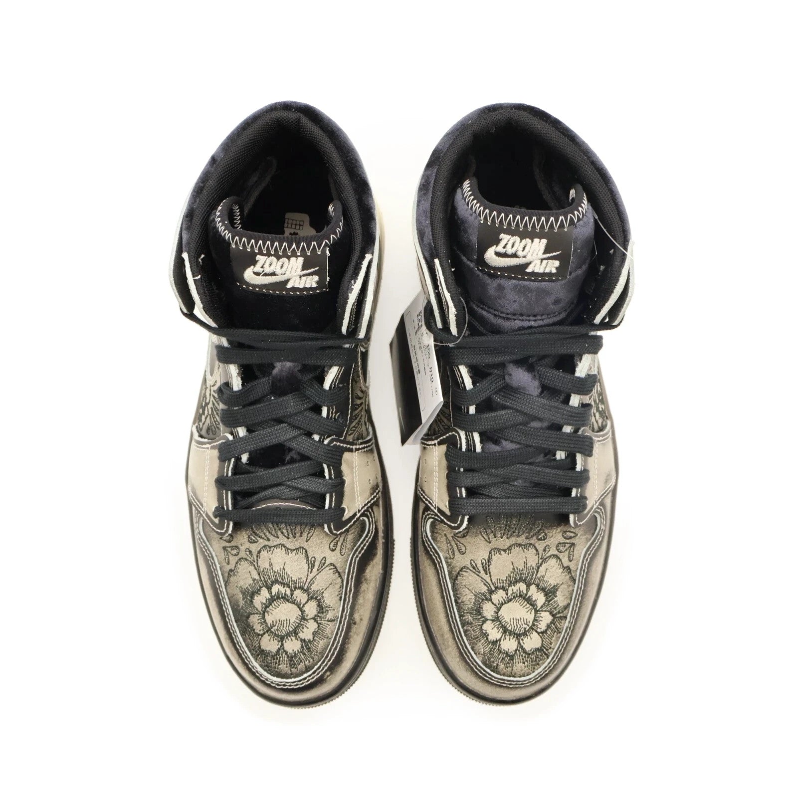 FQ8155-010 Nike Air Jordan 1 High Zoom CMFT 2 Dia De Muertos Pale Ivory (Men's)