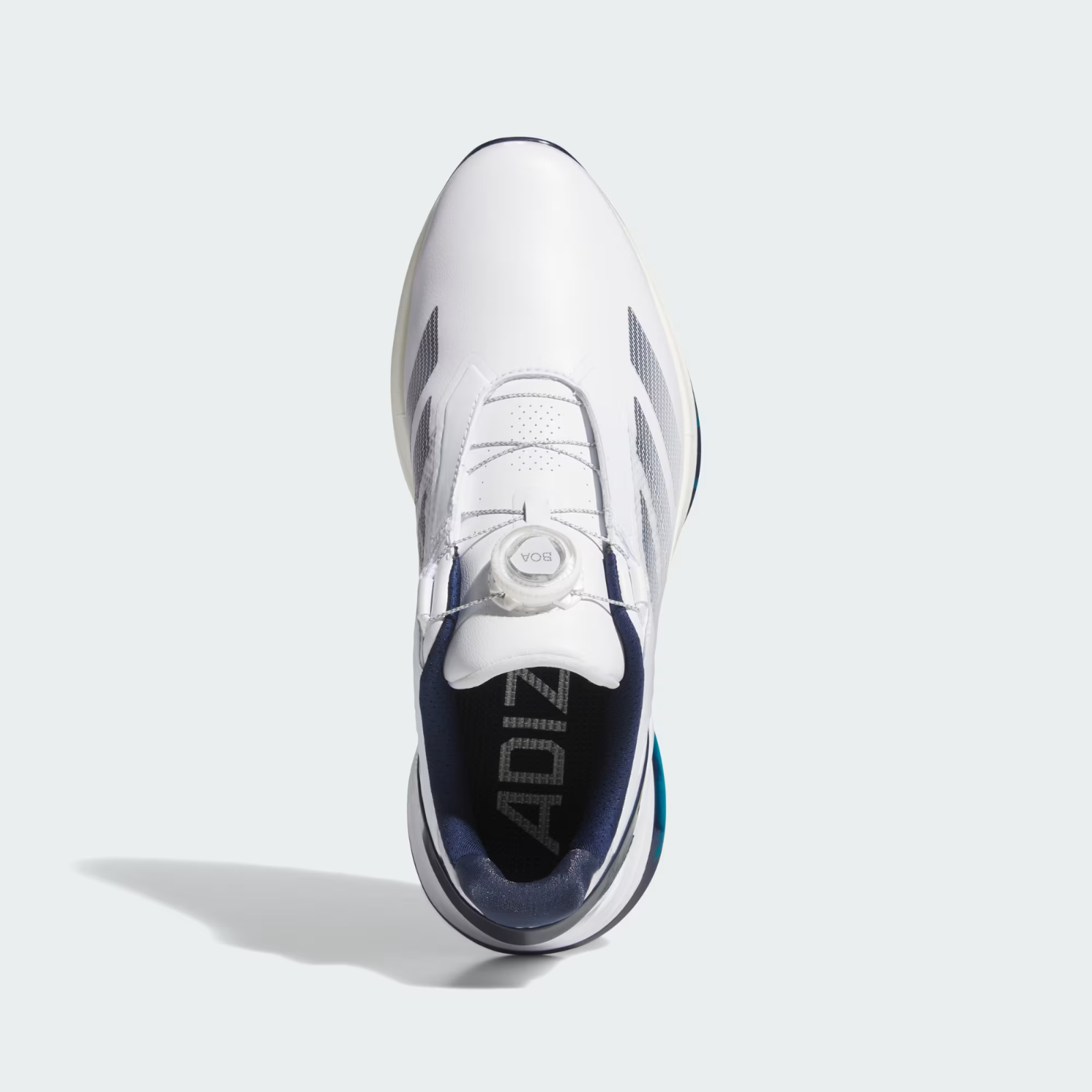 JS1767 adidas Adizero ZG Lo Boa Spikeless Golf Cloud White Night Indigo (Men's)